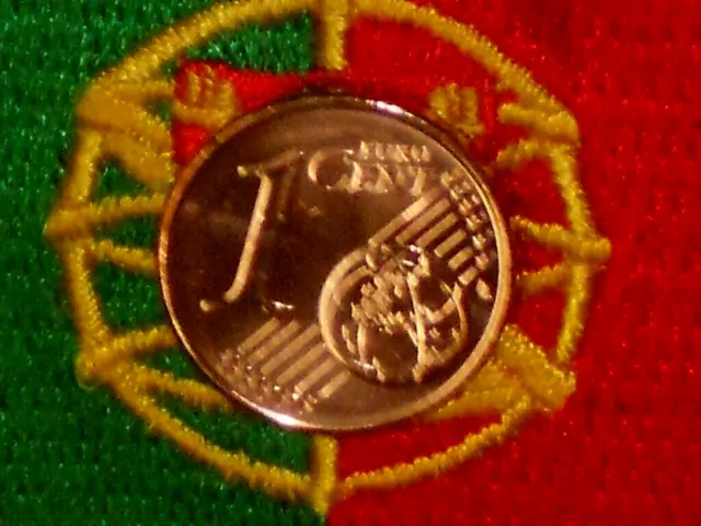 Portugal 2007 Serie 1 2 5 Cent X 3 Pieces Centime Ct Set Euro Neuve De Rouleau