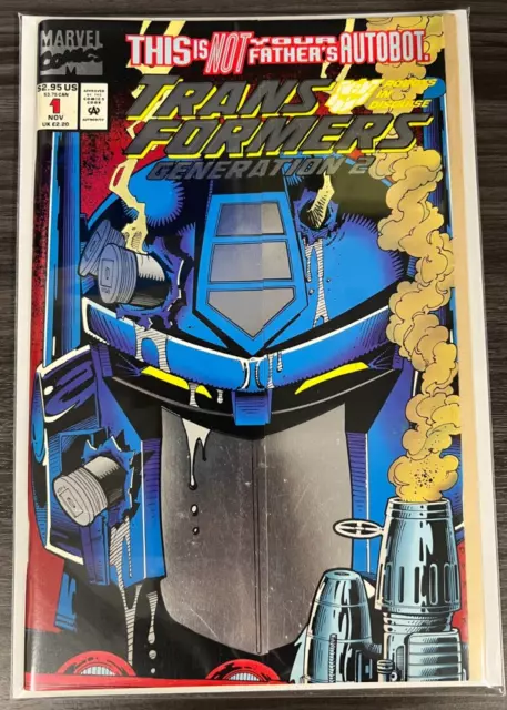 Transformers: Generation 2 #1 ('93) Fold-Out VARIANT, Premiere Of Ltd. Series!