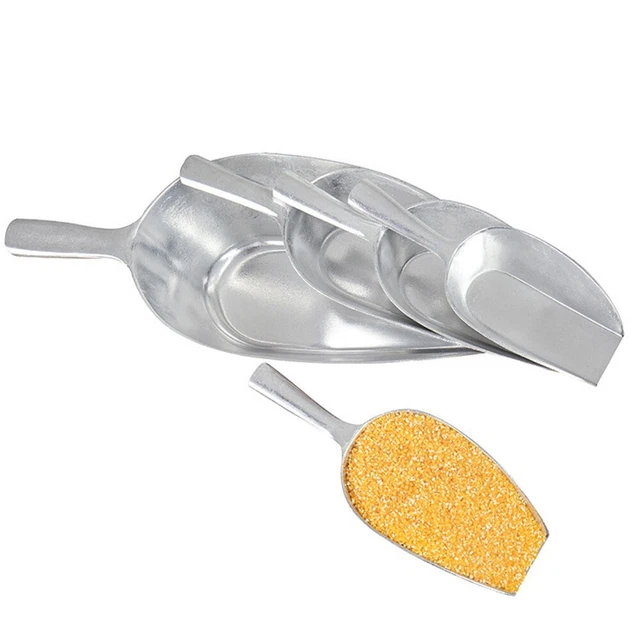 Food Scoop Scoops Flour Shovels S/M/L/XL Aluminum Alloy Ergonomic Handle