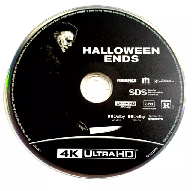 Halloween Ends - 4K Ultra HD - Disc Only