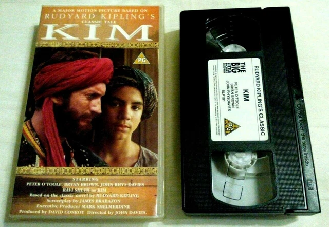 Rudyard Kipling's Classic: Kim [VHS] [2000] Peter O'Toole."UNFORGETTABLE TALE"**