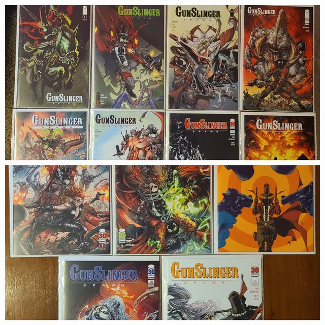 GunSlinger Spawn LOT OF 13 Image Comics #1 - #11 McFarlane NM KEYS HIGH GRADE