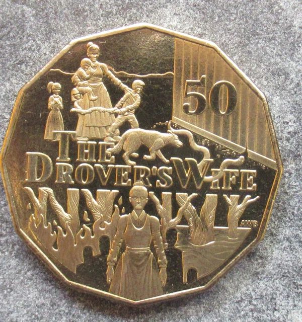 AUSTRALIA 2022 HENRY Lawson The Drovers Wife 50 cent Coin UNC $18.98 ...