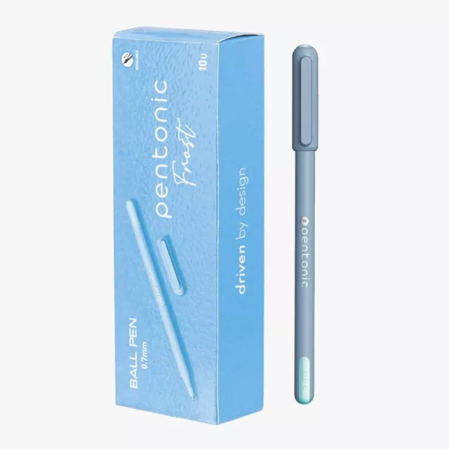 Linc Pentonic Gelée Bleu Stylo à Bille Paquet De 10 Pcs