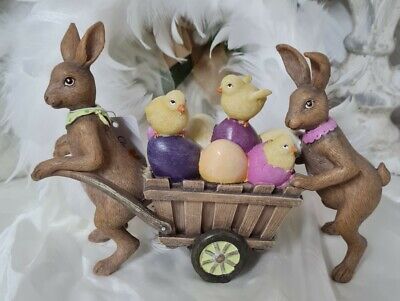 Coniglietto pasquale in tazza decorazione pasquale Bunny Decoration Country House Shabby Chic 