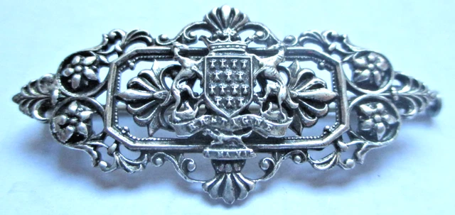 Grande Médaille Anne de Bretagne Toulhoat Bijou Esprit Celtique