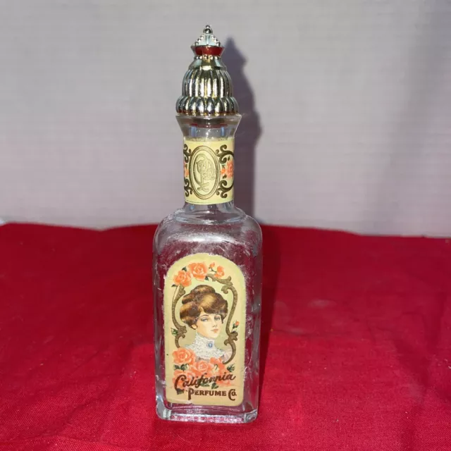 Vintage Avon Decanter Bottle California Perfume Co.1976 - 90th Anniversary Empty