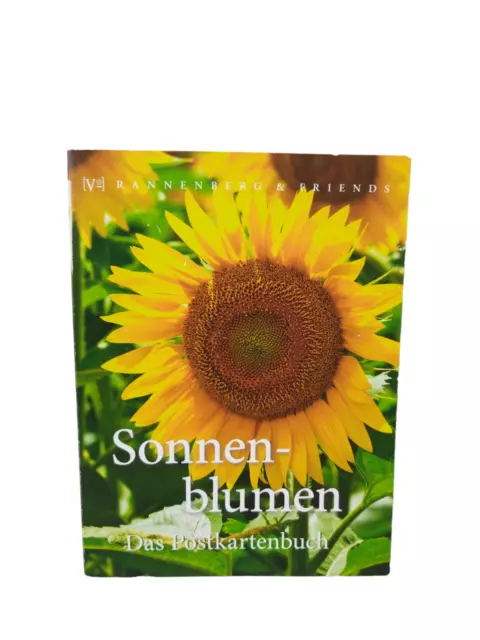 Postkartenbuch Sonnenblumen - 15 Postkarten mit schönen Motiven