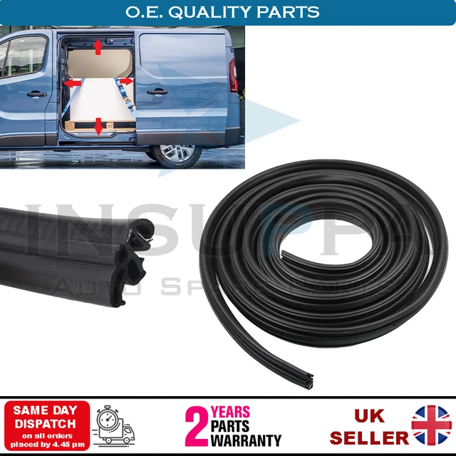Joint De Porte Coulissante Pour VW T5 Transporter / Multivan - Réf. 7E0843791B - Caoutchouc EPDM Renforcé Métal - 6
