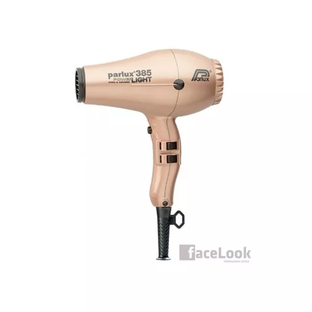 Secador De Pelo Parlux 385 Power Light Gold 2150 Watios