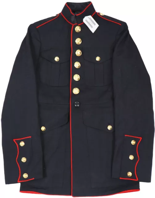 NEW 30S - USMC US Marine Corp Dress Blue Jacket Coat DSCP Crown ...