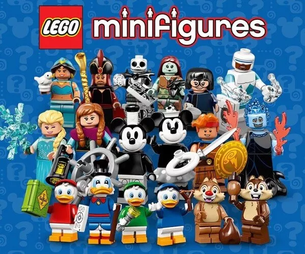 LEGO 71038 DISNEY 100 ~ Series 3 Minifigures Mulan Baymax Robin Hood  Pocahontas