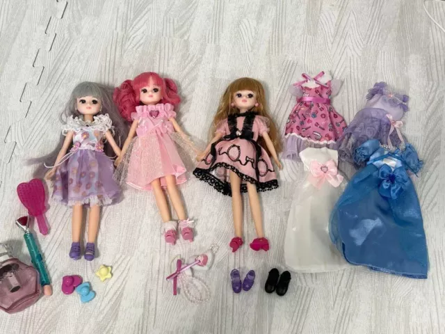 Takara Tomy  Licca-chan Doll Girl Figure Goods 3 Licca-chan clothes dresses
