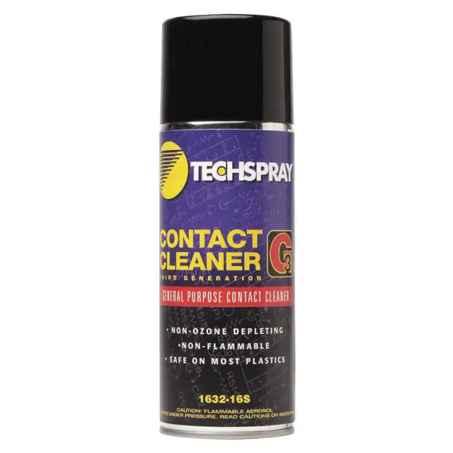 New (1) 16 oz Can of TechSpray Contact Cleaner G3 1632-16S General Purpose