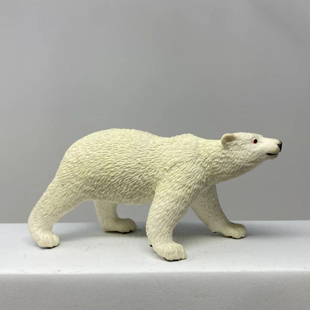 SAFARI LTD POLAR Bear Adult 1997 Vintage Figure Toy Animal Figurine
