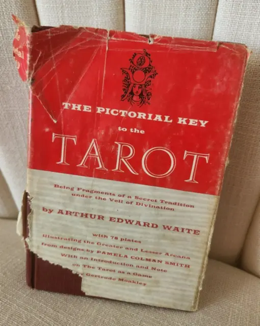 Pictorial Key to the TAROT Arthur Edward Waite University Books 1966 US cards HB