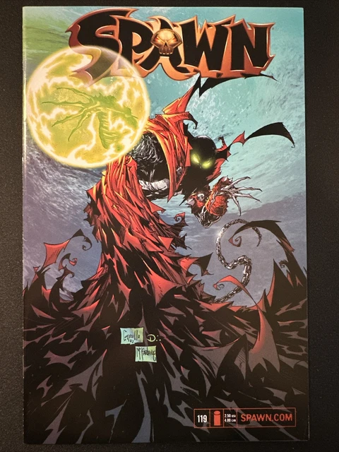 Spawn #119 Image 1st Print Image Comics 1992 Series Low Print Run Mcfarlane VF-