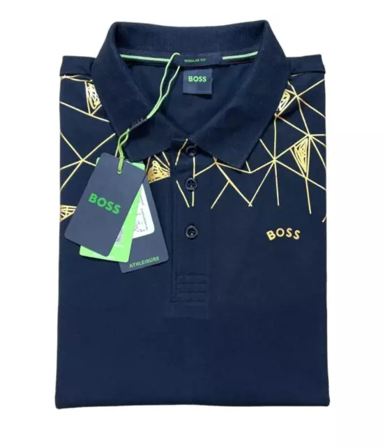 Men's Boss /Hugo Boss short sleeve Polo Shirt *diamond* 3