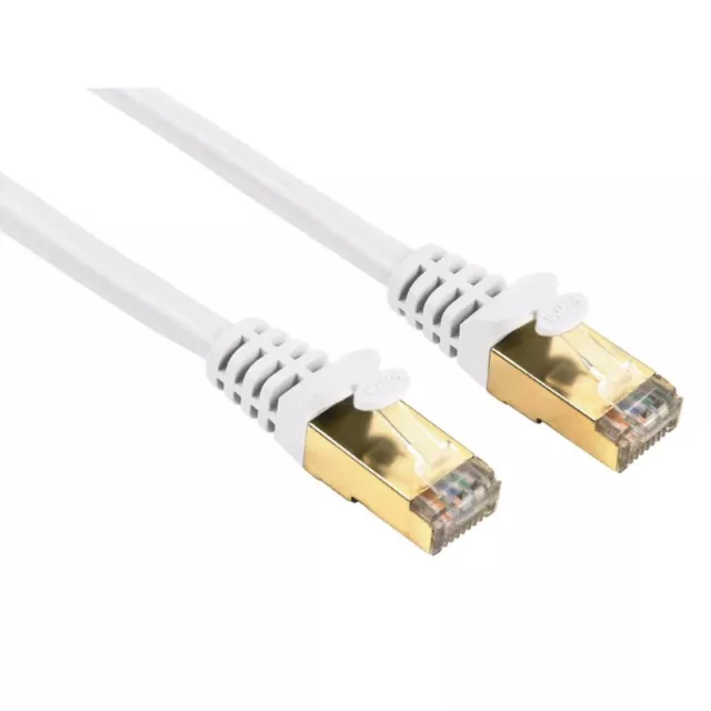 Hama 10m Câble Réseau Cat5e Stp Câble Lan Câble de Raccordement Chat 5e Gigabit