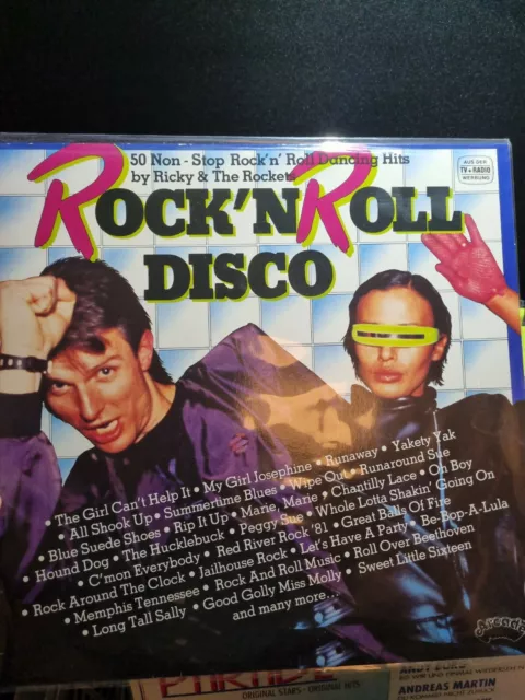 VA Sampler - Rock'n Roll Disco - Non Stop Hits 60s 70s - Album Vinyl LP