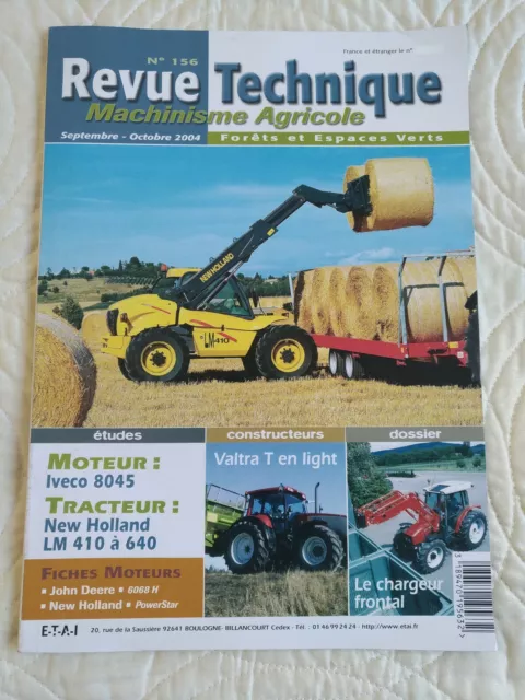 Tracteur New Holland Lm 410 420 425 430 630 640 Lm410 Lm420 Revue Technique