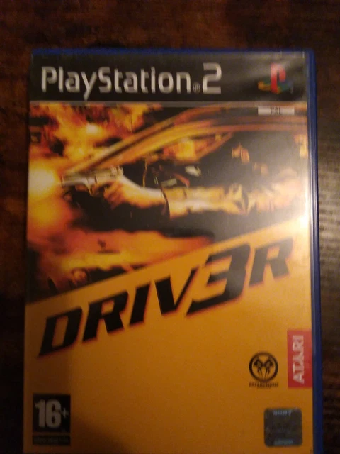 Driv3r / Driver 3 PlayStation 2 / PS2 Game - manual included