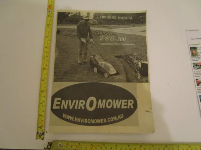 Enviromower eco 500 2025 battery