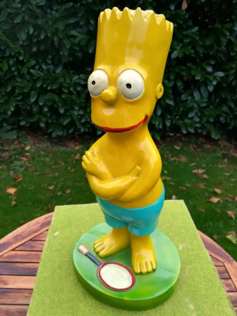 Seltene Matt Groening Figur 40cm original BART SIMPSON 90er Werbefigur Polyresin