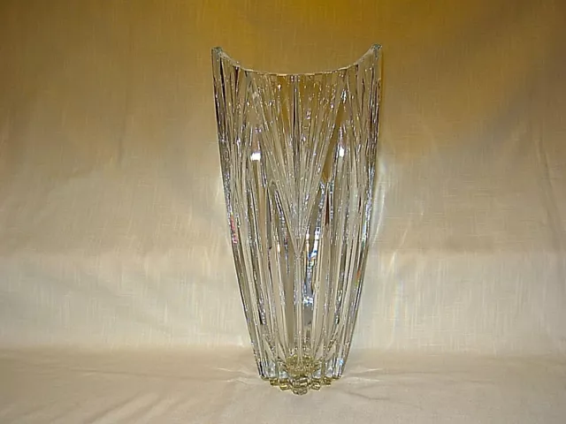 Gorham "Esprit" Full Lead Crystal 14" Vase Czech Republic Original Packaging NEW