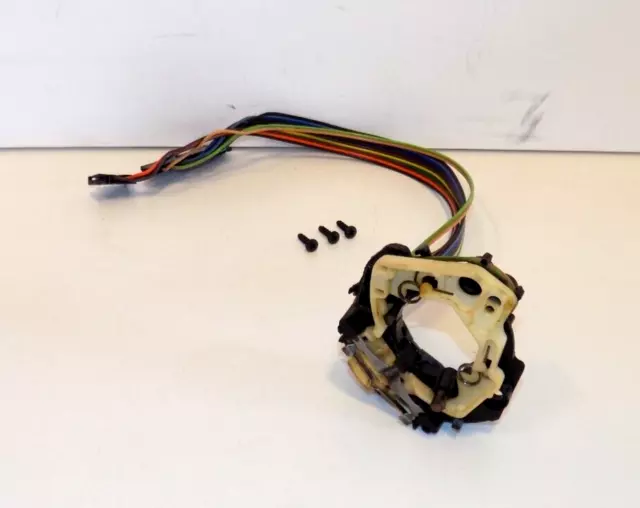 Turn signal Steering Column Ring Switch w/ Wiring & Screws 1989 OEM C4 Corvette