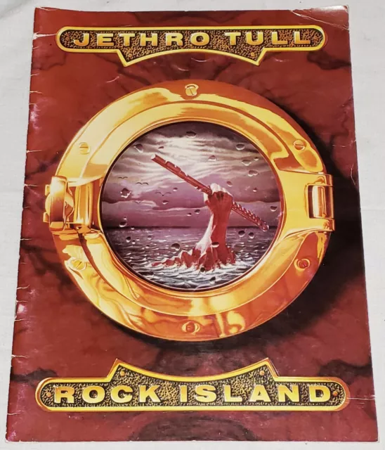Jethro Tull Rock Island Tour Program 1989