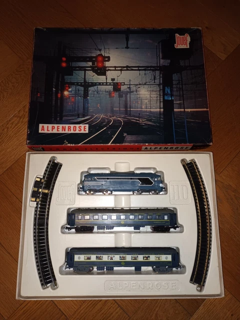 Coffret Jouef HO - Locomotive 708 + 2 Wagons Citerne + Tombereau + 8 Rails