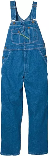 NWoT Key Apparel Mens Enzyme Washed Denim Bib Overalls Size 48x34 $70 CC045