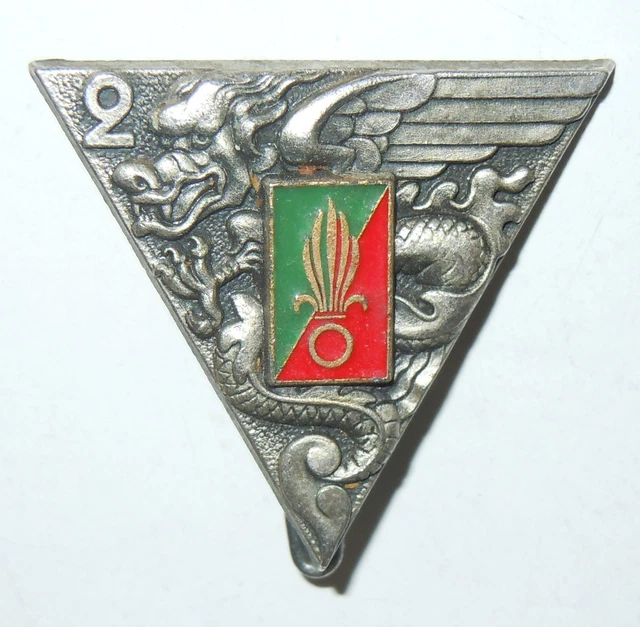 2° REI : médaille de la 4° compagnie du 2° régiment étranger d'infanterie