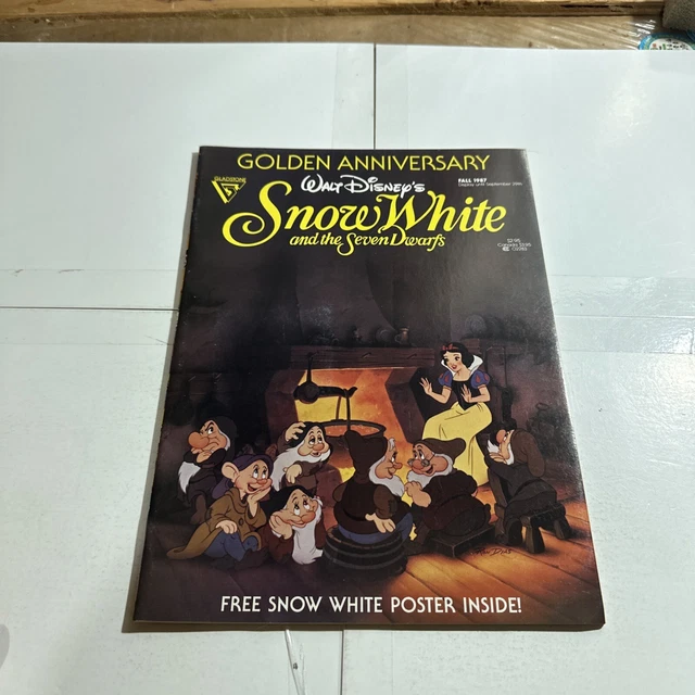 WALT DISNEY’S SNOW White And The Seven Dwarfs Golden Anniversary ...