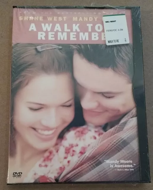 A Walk to Remember (DVD, 2002) New. Mandy Moore.