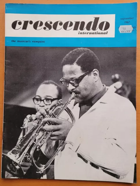 CRESCENDO - September 1967 - Vol 6 #2  - Clark Terry & James Moody