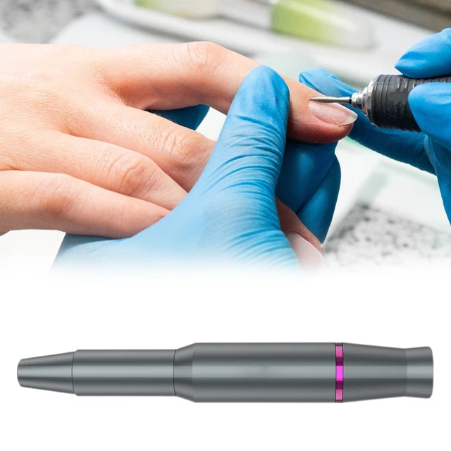 1 juego de lima de uñas eléctrica para eliminar bajo ruido piel muerta profesional 25000 rpm uñas