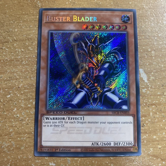 Yugi's Legendary Decks Yu-Gi-Oh! Buster Blader Card (YGLD-ENB04) - Common, 1st  Edition From Yugi's Legendary Decks Set Yugi's Legendary Decks 1st Edition
