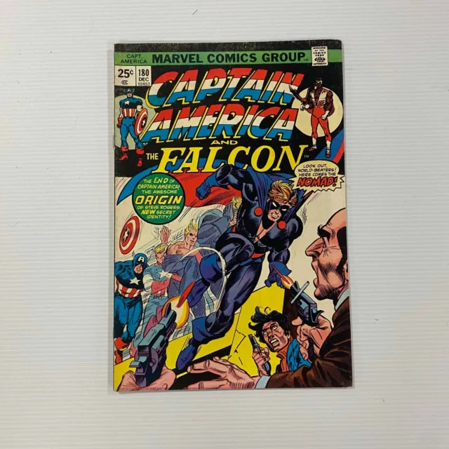 Captain America Falcon #180 1974 FN- 1st Appearance of Noman Cent Copy