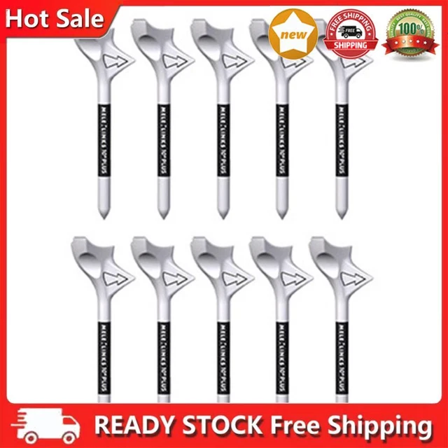 10pcs Golf Ball Holder Plastic 10 Diagonal Portable Durable Sporting Accessories