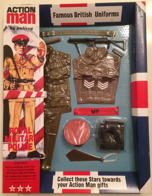 Vintage Action man Royal military police
