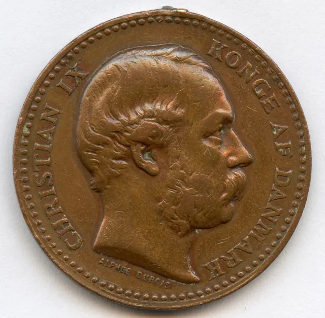 Denmark King Christian IX Medal for 1864 War with Prussia !!!