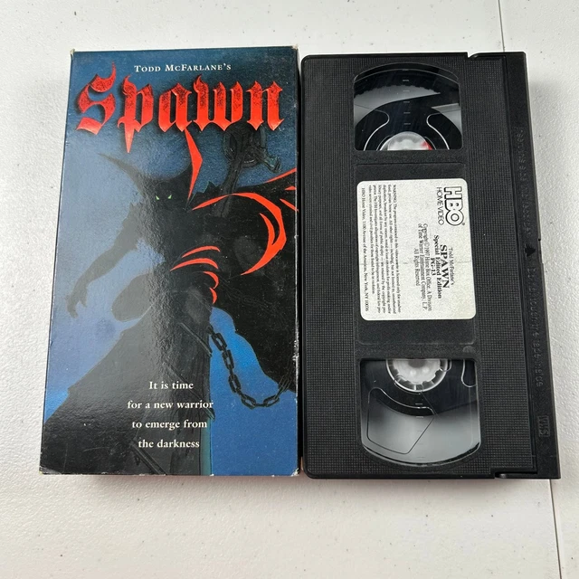 TODD MCFARLANE'S SPAWN VHS 1997 Animation Special Edition HBO Home