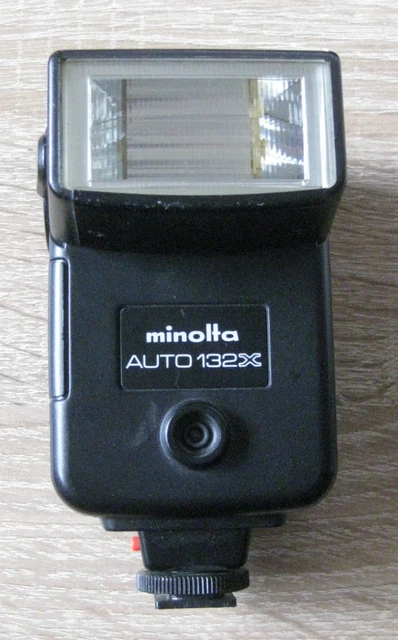 Flash Cobra Minolta Auto 132X - Avec Diffuseur 28mm, Occasion Très Bon état
