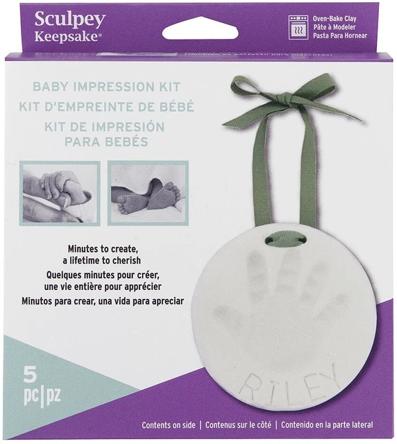 Kit de Guarda Sculpey-Impresión de Bebé -K34002