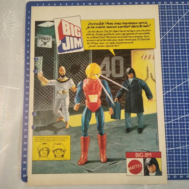 VINTAGE BIG JIM Combinaison Space Leader EUR 10,00 - FR