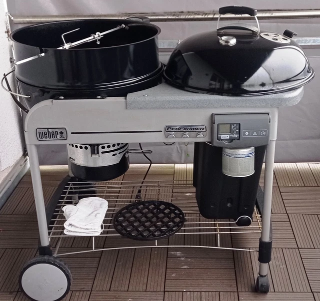 Weber Performer Deluxe Gbs, 57 Cm, Black