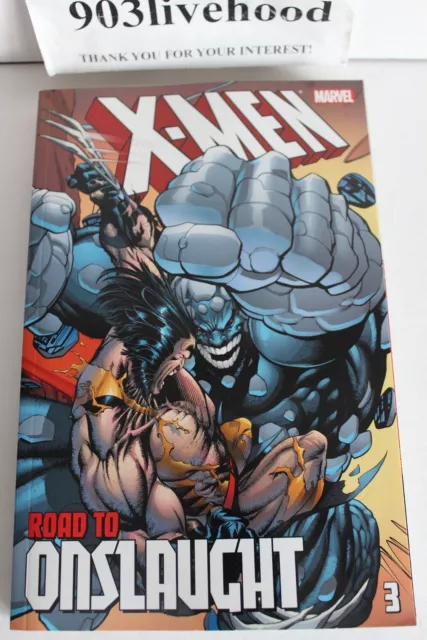 Marvel X Men Road To Onslaught Vol 3 Tpb Trade Graphic Novel Gn Oop Vf+++ Rare