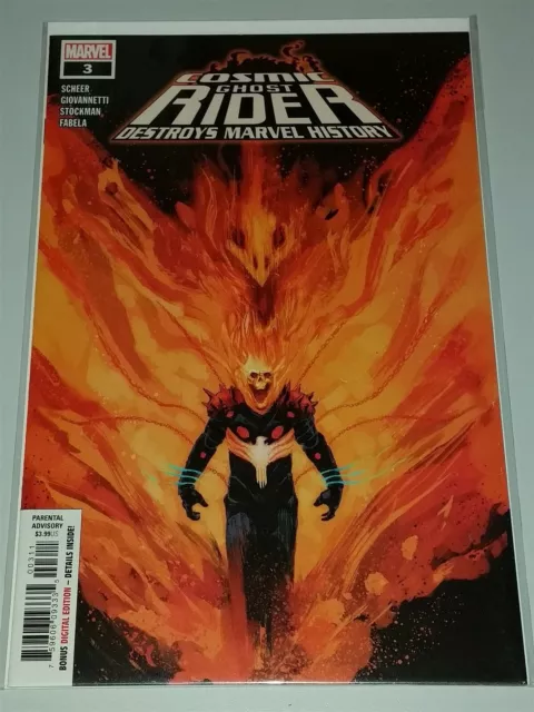 Ghost Rider Cosmic Destroys Marvel History #3 Nm+ (9.6 Or Better) July 2019